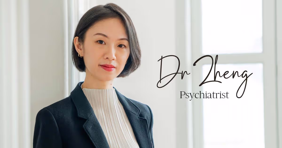 Dr Zheng Zhimin Psychiatrist Singapore website by Volt