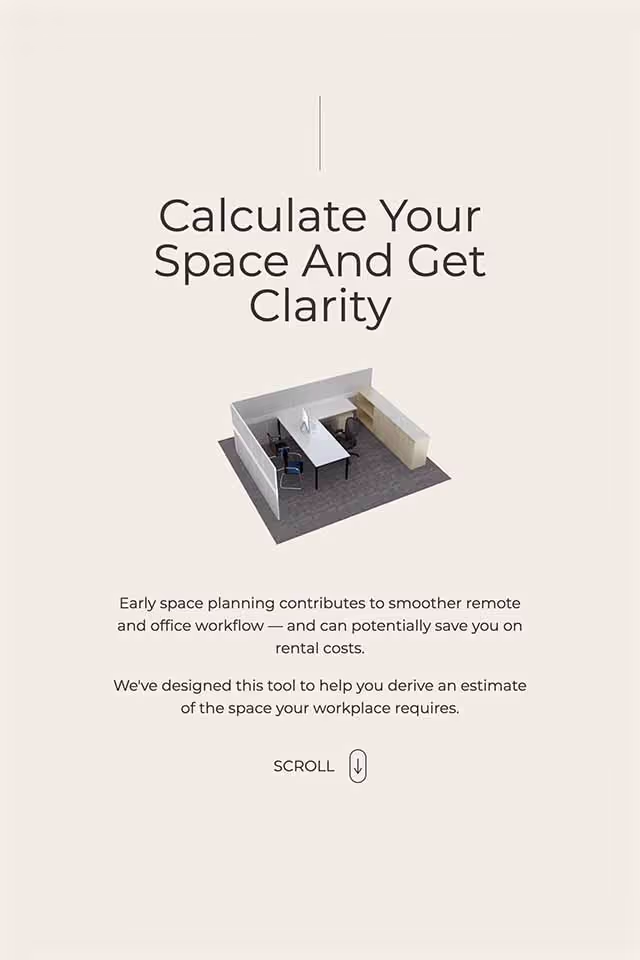 Earnest Space Calculator by Volt